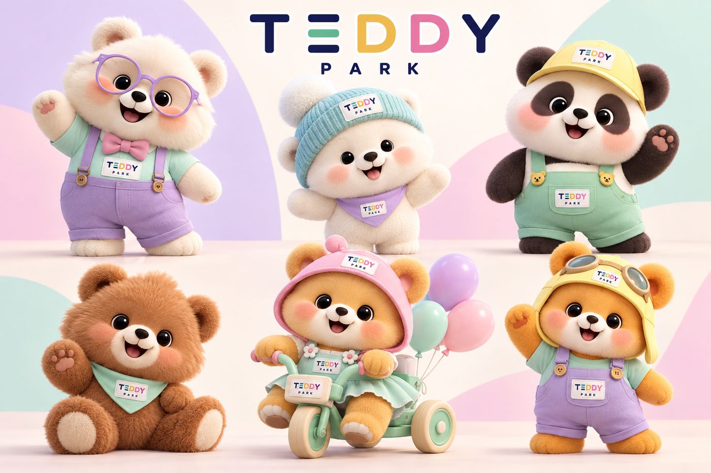 Los seis ositos de Teddy Park